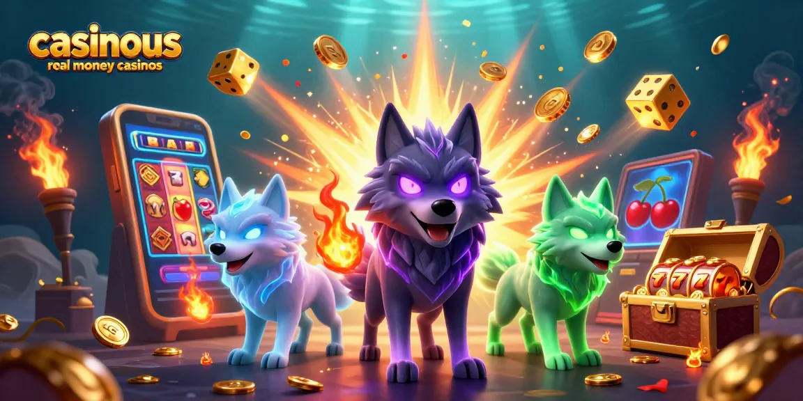 Experience the thrill at casinous real money casinos with vibrant 3D adventure and excitement.